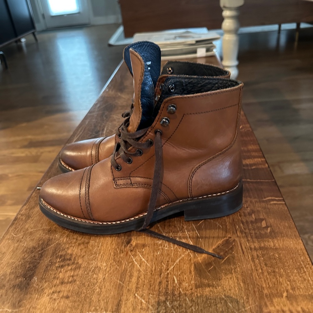 Thursday Boot Company Women's Captains Brown Leather - Picture 3 of 8
